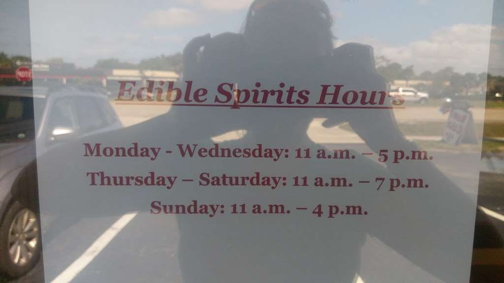 Edible Spirits | 6058 SE Federal Hwy, Stuart, FL 34997, USA | Phone: (772) 324-2100