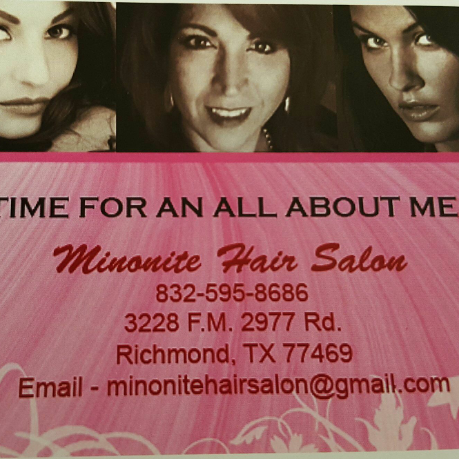 Minonite Hair Salon | 3228 Minonite Rd, Richmond, TX 77469 | Phone: (832) 595-8686