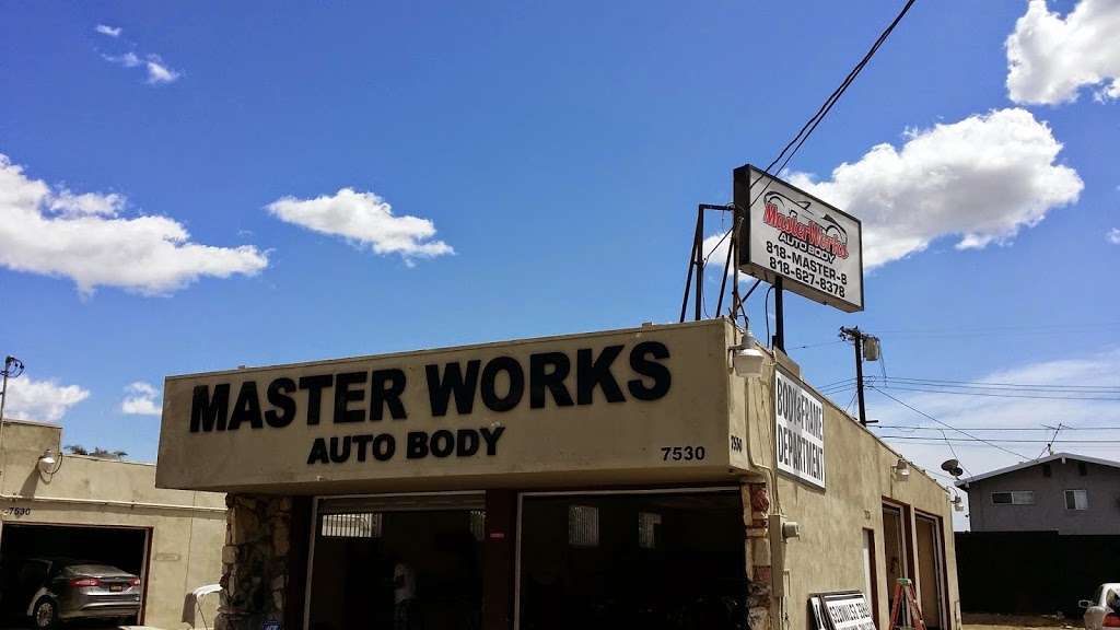 Master Works Auto Body | 7530 Woodman Pl, Van Nuys, CA 91405, USA | Phone: (818) 627-8378