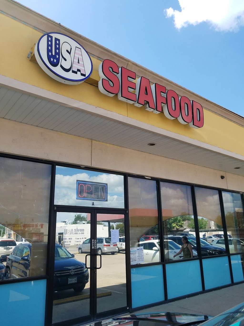 Usa Seafood Grill And Bar | 13250 Farm to Market Rd 529, Houston, TX 77041, USA | Phone: (713) 466-5299