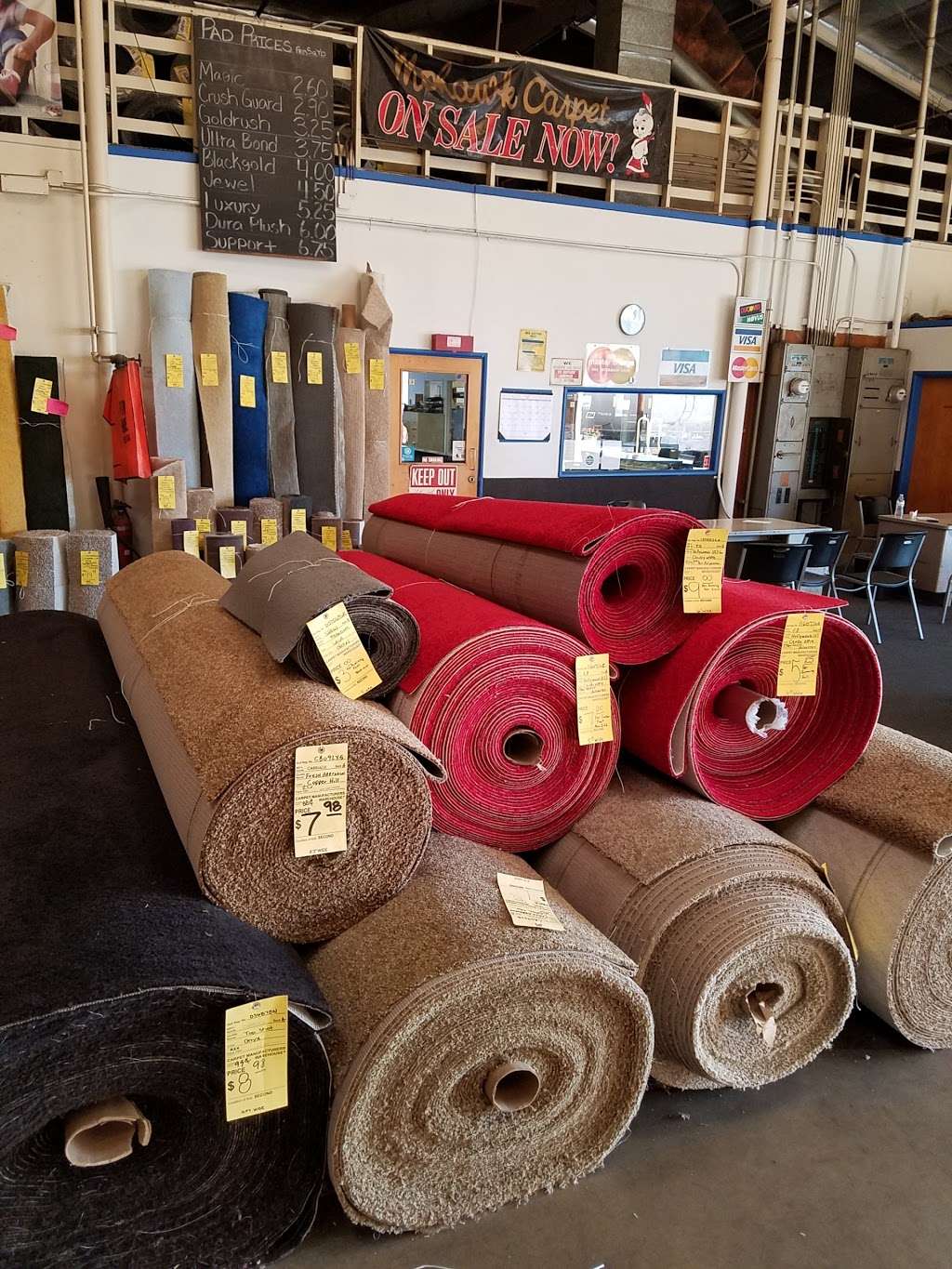 Carpet Manufacturers Warehouse | 6111 Randolph St, Commerce, CA 90040, USA | Phone: (323) 888-2424