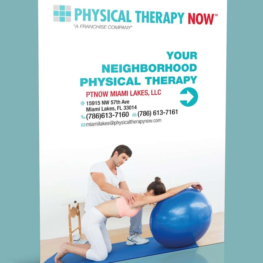 Physical Therapy NOW Miami Lakes | 15915 NW 57th Ave, Miami Gardens, FL 33014, USA | Phone: (786) 776-2476