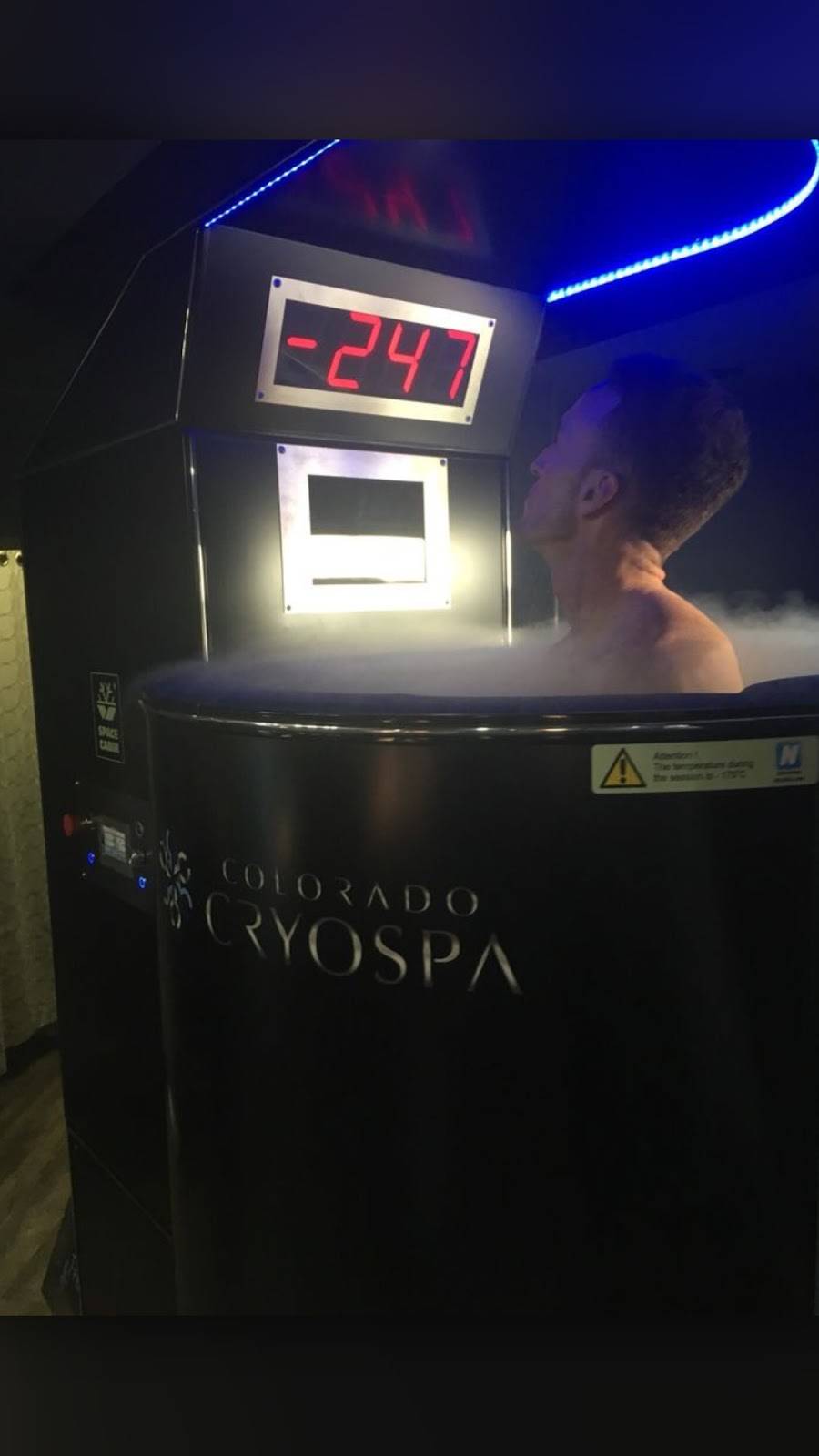 Colorado CryoSpa South | Country Club Corners, 202 E Cheyenne Mountain Blvd, Colorado Springs, CO 80906 | Phone: (719) 375-0557