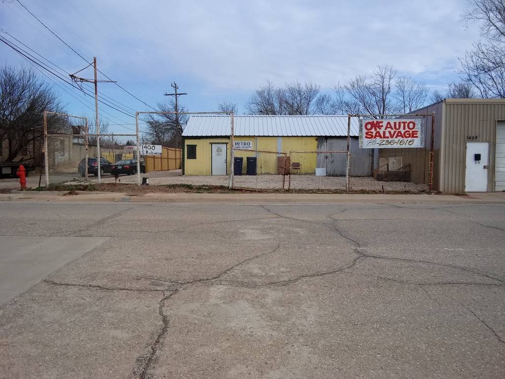 OKC Auto Salvage LLC | 1400 S Robinson Ave, Oklahoma City, OK 73109 | Phone: (405) 236-1616