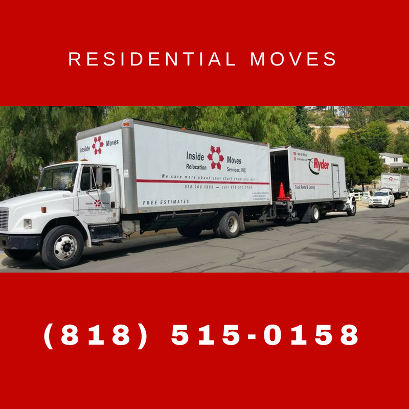 Inside Moves Relocation Services, Inc. | 7055 Geyser Ave, Reseda, CA 91335, USA | Phone: (818) 515-0158