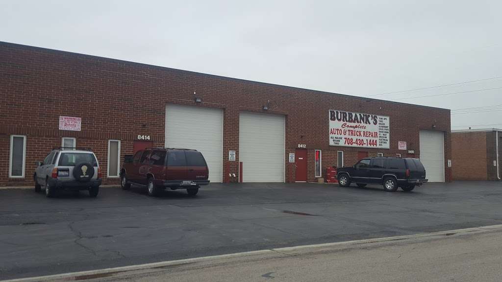 Burbanks Complete Auto-Truck | 8410 S Oketo Ave, Bridgeview, IL 60455 | Phone: (708) 430-1444