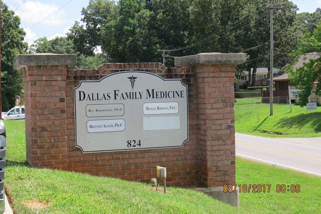 Dallas Family Medicine | 824 Lower Dallas Hwy, Dallas, NC 28034, USA | Phone: (704) 874-0200