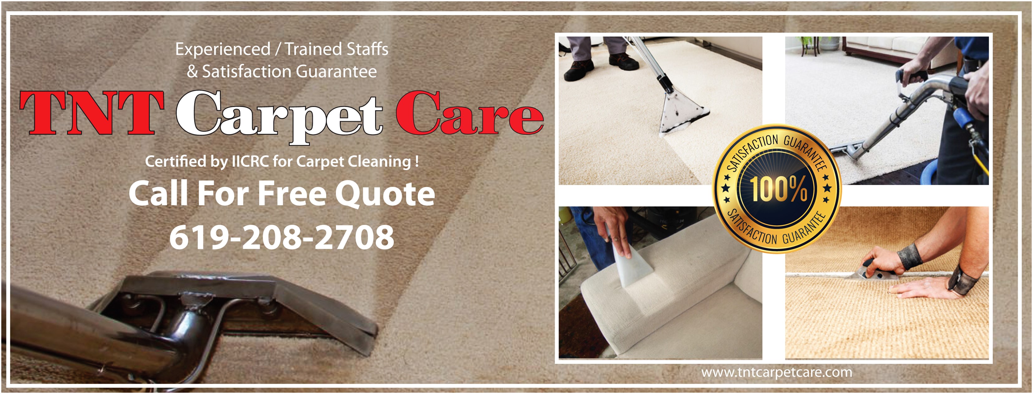 TNT Carpet Care | 103 Vista Way, El Cajon, CA 92021, United States | Phone: (619) 208-2708