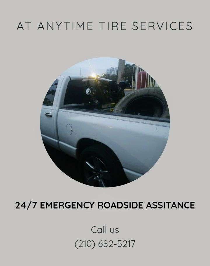At Anytime Tire Services | 815 John Adams Dr, San Antonio, TX 78228, USA | Phone: (210) 682-5217