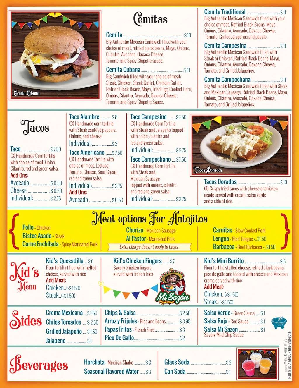 Mi Sazòn Restaurant | 2010 W County Line Rd, Jackson, NJ 08527, USA | Phone: (732) 987-5867