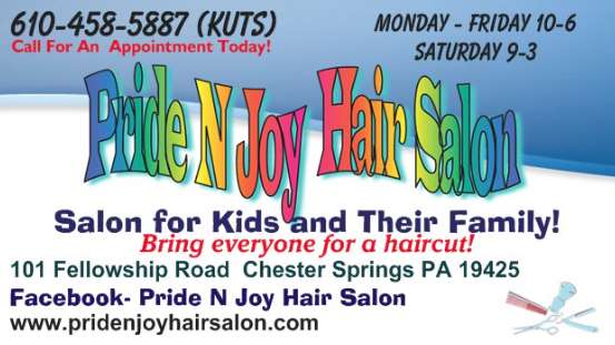 Pride N Joy Hair Salon | 101 Fellowship Rd, Chester Springs, PA 19425, USA | Phone: (610) 458-5887