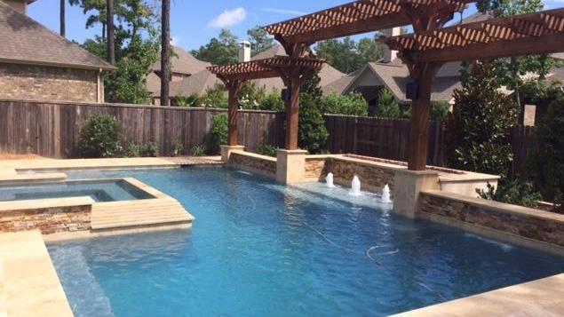 Pierce Pools & Outdoor Visions | 33300 Egypt Ln D100, Magnolia, TX 77354, USA | Phone: (832) 401-9952