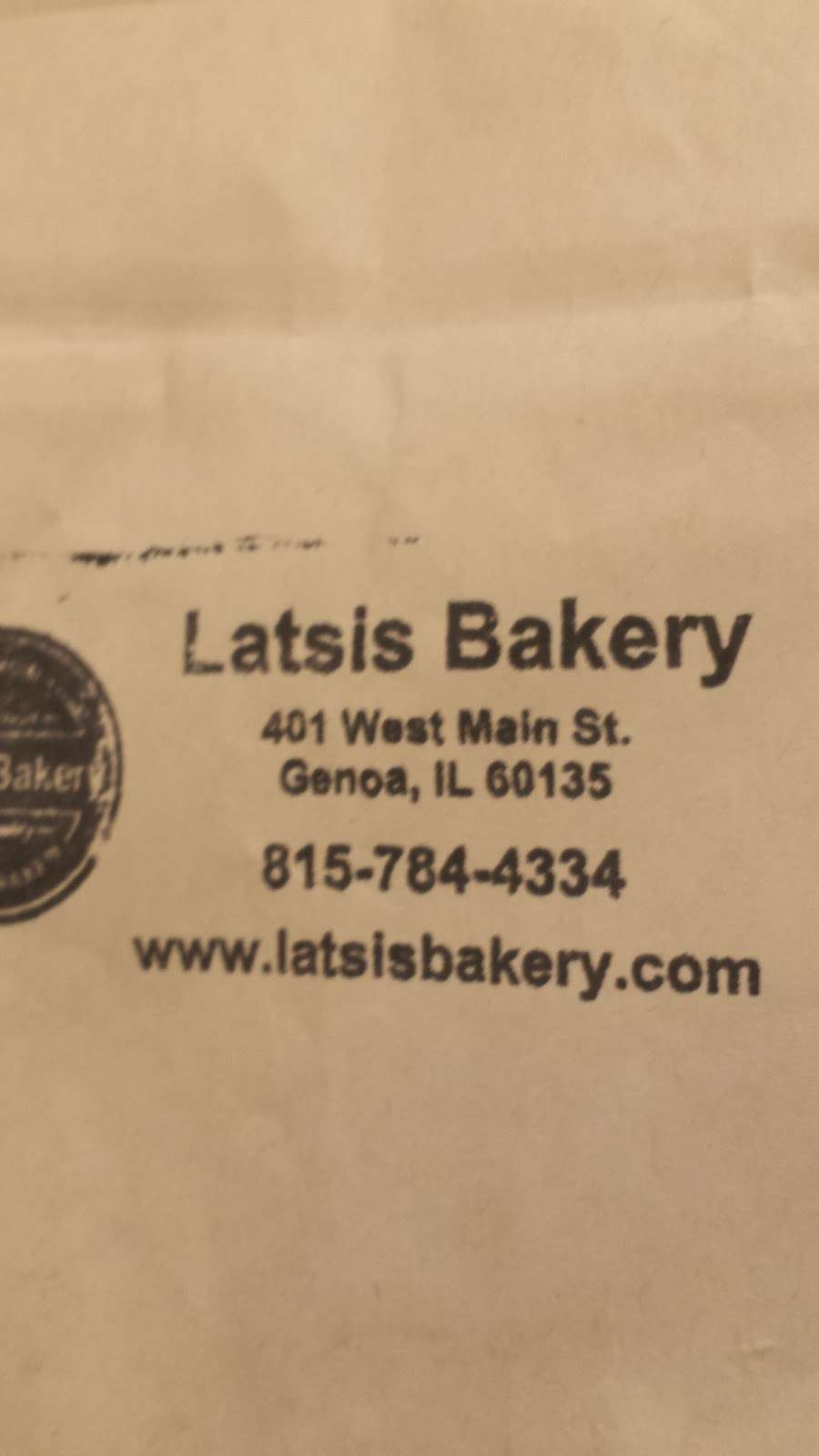 Latsis Bakery | 401 W Main St, Genoa, IL 60135, USA | Phone: (815) 784-4334