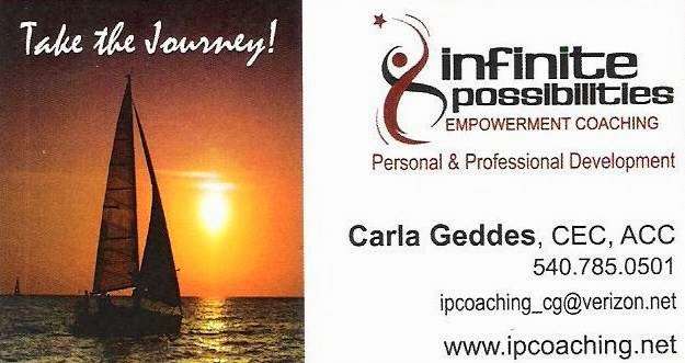 Fredericksburg Life Coaching- Carla Geddes | Holleybrooke Dr, Spotsylvania Courthouse, VA 22553 | Phone: (540) 785-0501