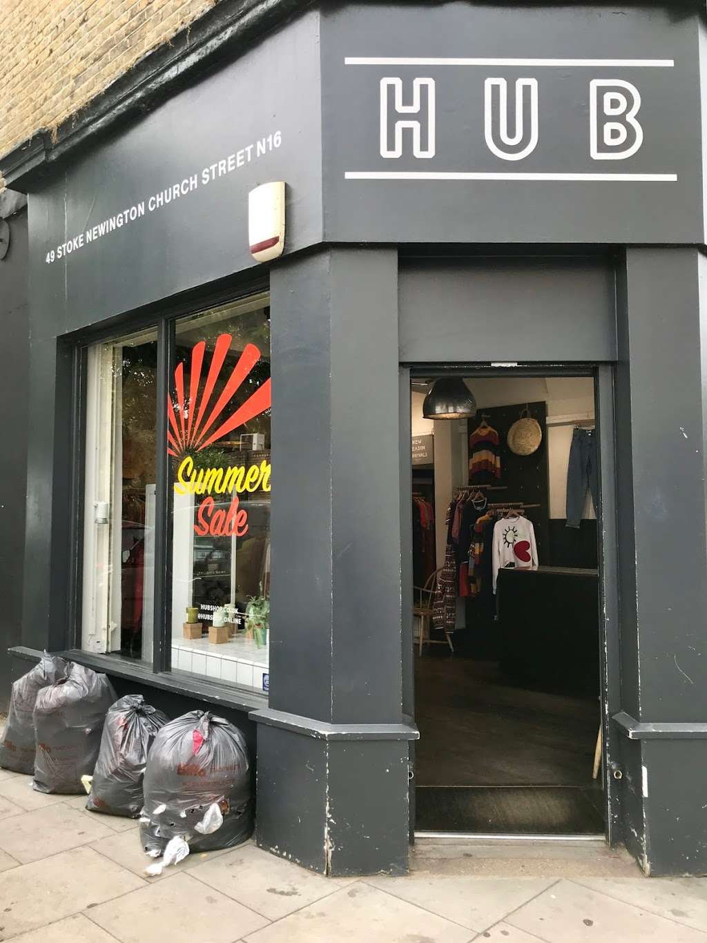 Hub Womenswear | 49 Stoke Newington Church St, Stoke Newington, London N16 0AR, UK | Phone: 020 7254 4494