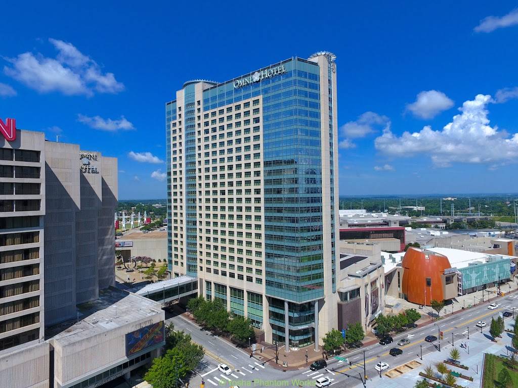 Omni Hotel North Tower | 226 Marietta St NW, Atlanta, GA 30303, USA | Phone: (404) 659-0000