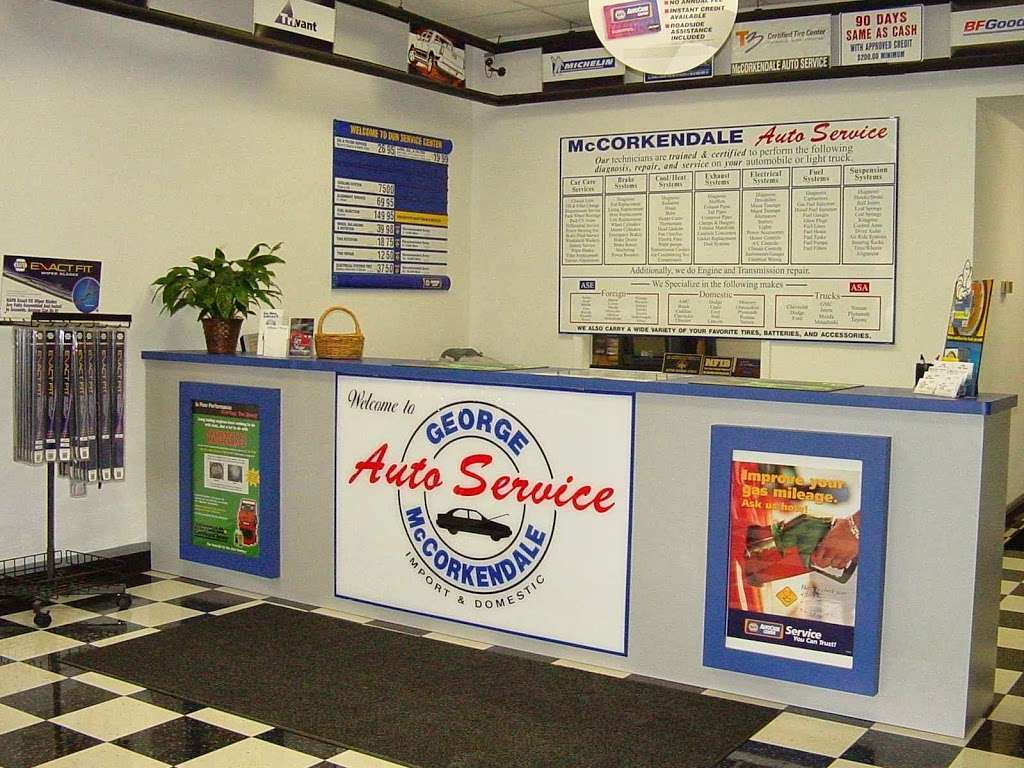 George McCorkendale Auto Service, Inc | 5125 SW, US-40, Blue Springs, MO 64015, USA | Phone: (816) 220-3200