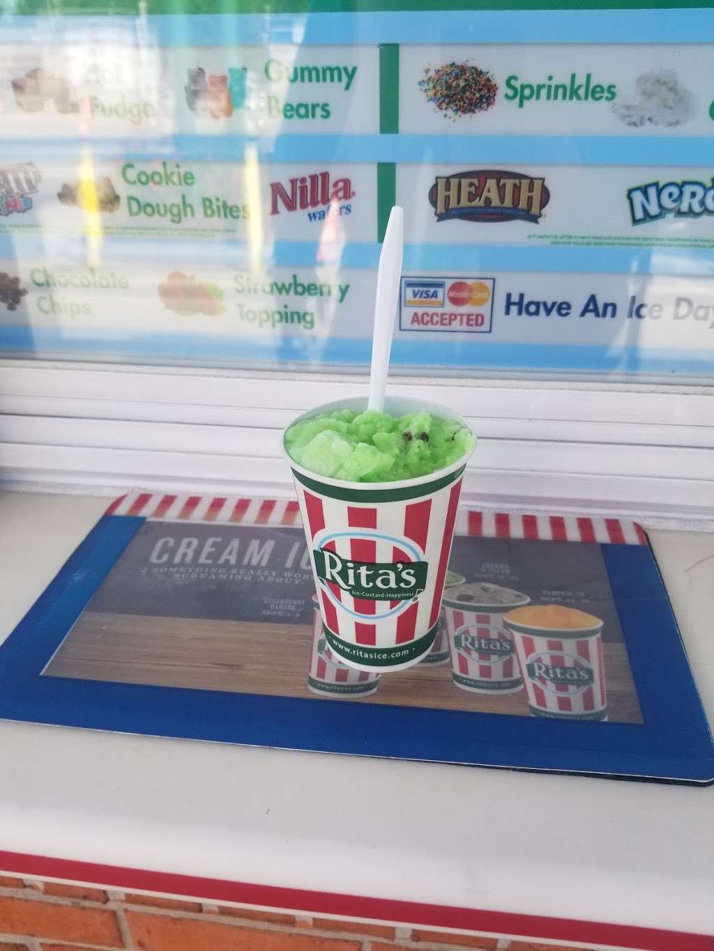 Ritas Italian Ice & Frozen Custard | 124 N Dupont Blvd, Smyrna, DE 19977, USA | Phone: (302) 659-2959