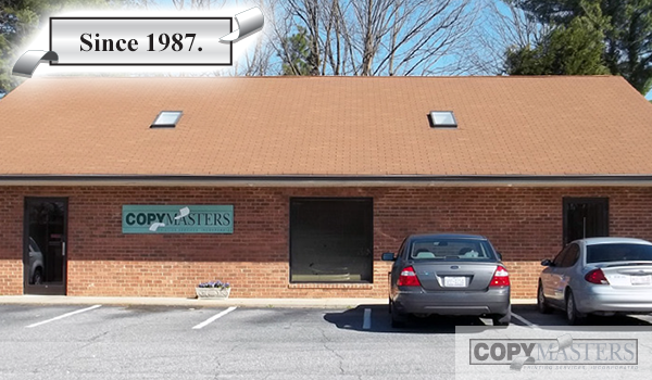 Copymasters Printing Services Inc | 818 1st Ave SW, Hickory, NC 28602, USA | Phone: (828) 324-0532