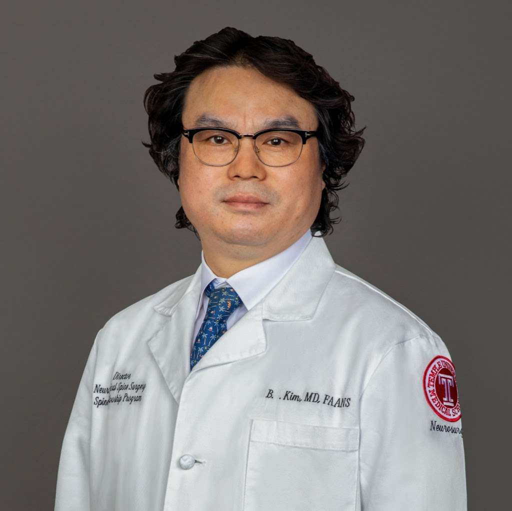 Bong-Soo Kim, MD | Temple Neurosurgery at Chestnut Hill Hospital, 8815 Germantown Ave #36, Philadelphia, PA 19118, USA | Phone: (215) 248-8200