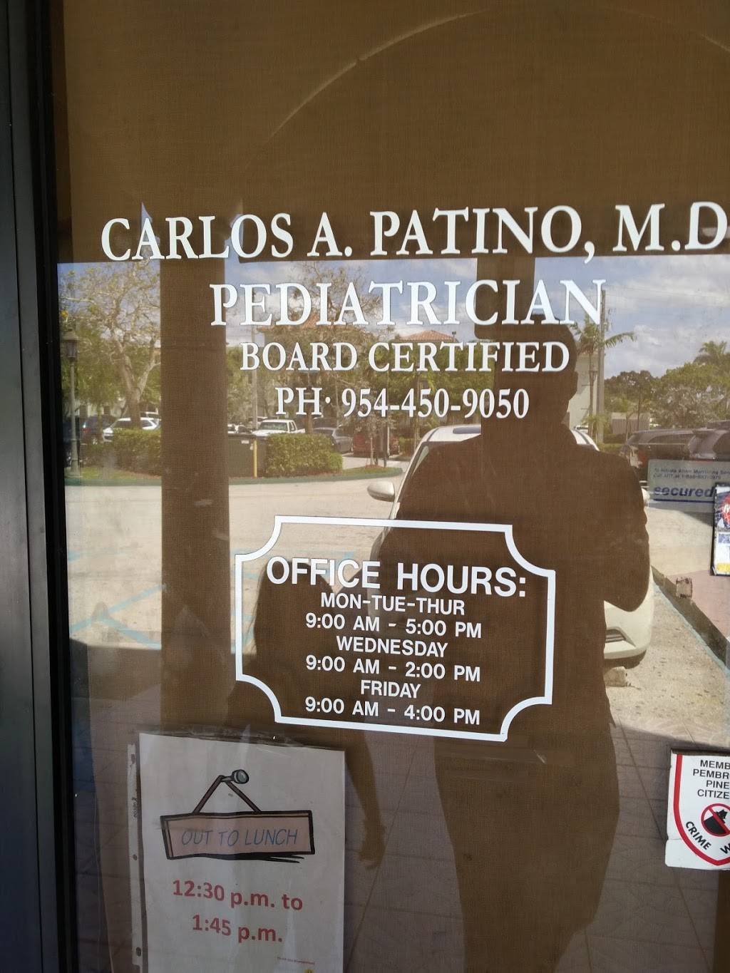 Patino Carlos A MD | 17870 NW 2nd St, Pembroke Pines, FL 33029, USA | Phone: (954) 450-9050