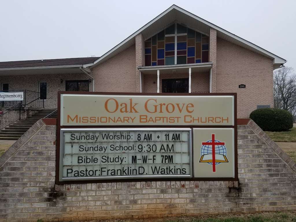 Oak Grove Missionary Baptist Church | 200 Sims Pkwy, Harrisburg, NC 28075, USA | Phone: (704) 455-2763