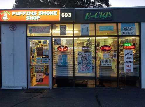 Puffins Smoke Shop | 693 Washington St, Attleboro, MA 02703, USA | Phone: (508) 639-5754