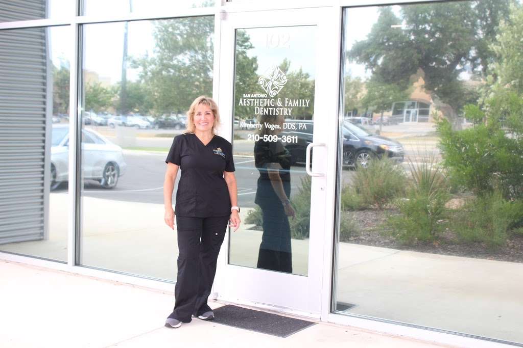 Dr. Kimberly Voges, DDS | 13535 Hausman Pass #102, San Antonio, TX 78249 | Phone: (210) 509-3611