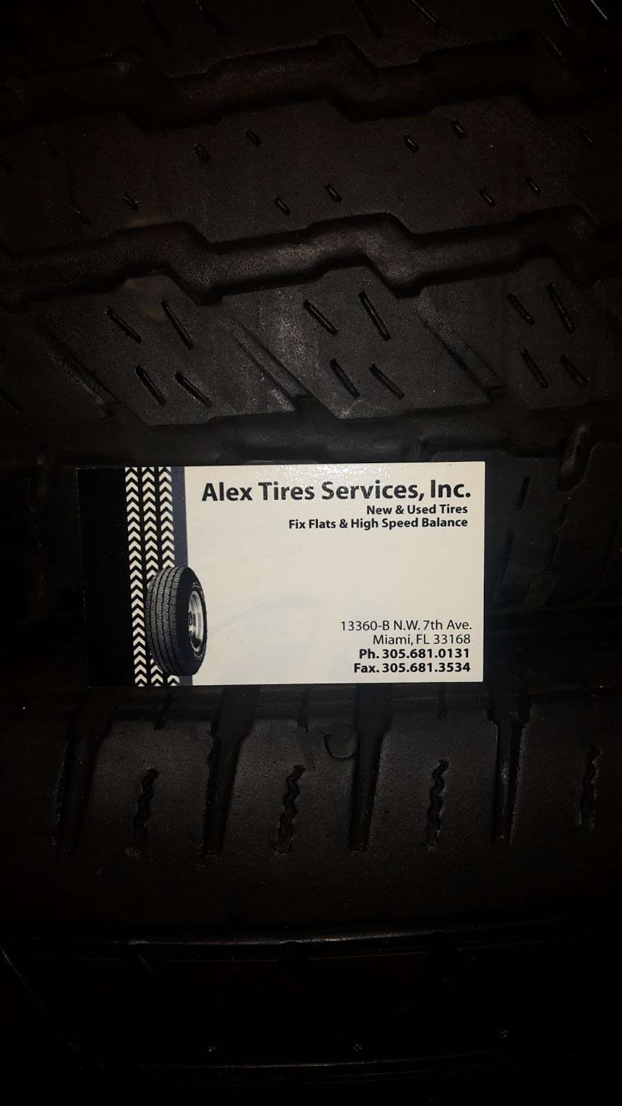 Alex Tires Services Inc | 13360 NW 7th Ave, Miami, FL 33168, USA | Phone: (305) 681-0131