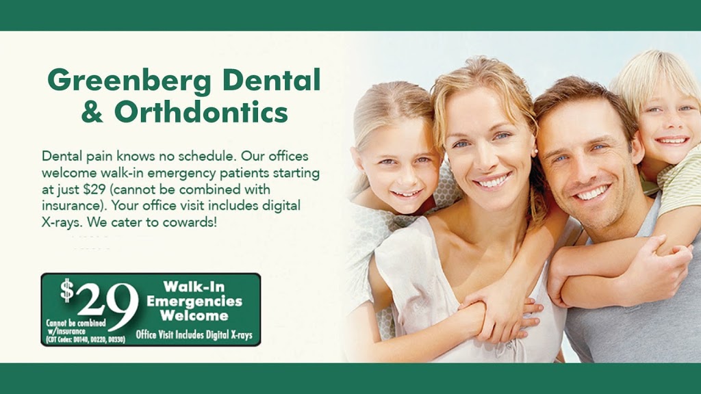 Greenberg Dental & Orthodontics | 10601 San Jose Blvd #117, Jacksonville, FL 32257, USA | Phone: (904) 483-3027