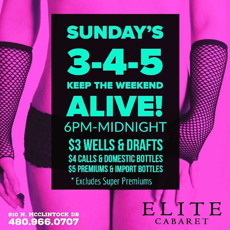 Elite Cabaret Gentlemans Club | 910 N McClintock Dr, Tempe, AZ 85281, USA | Phone: (480) 966-0707