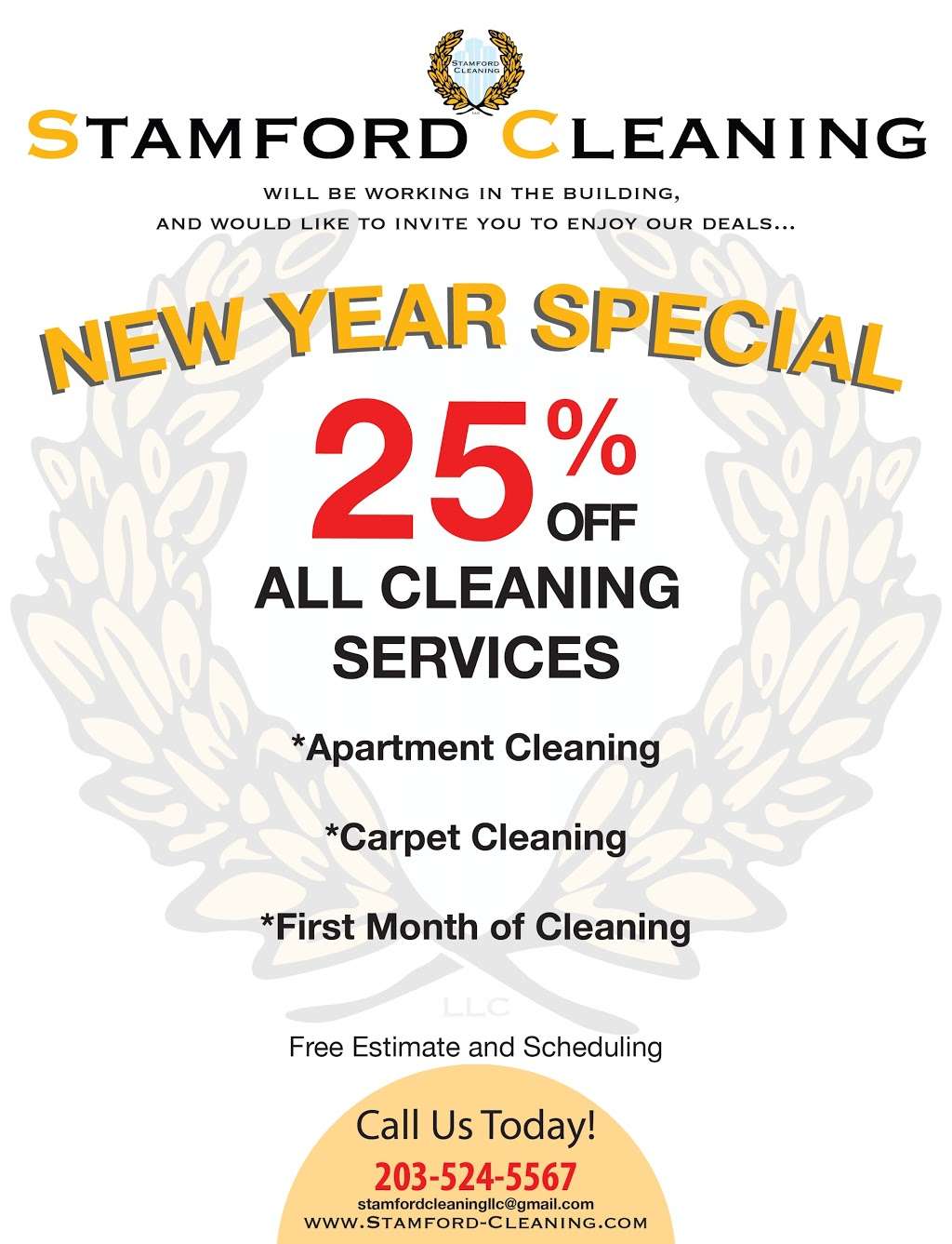 Stamford Cleaning, LLC | 333 Valley Rd, Cos Cob, CT 06807, USA | Phone: (203) 524-5567