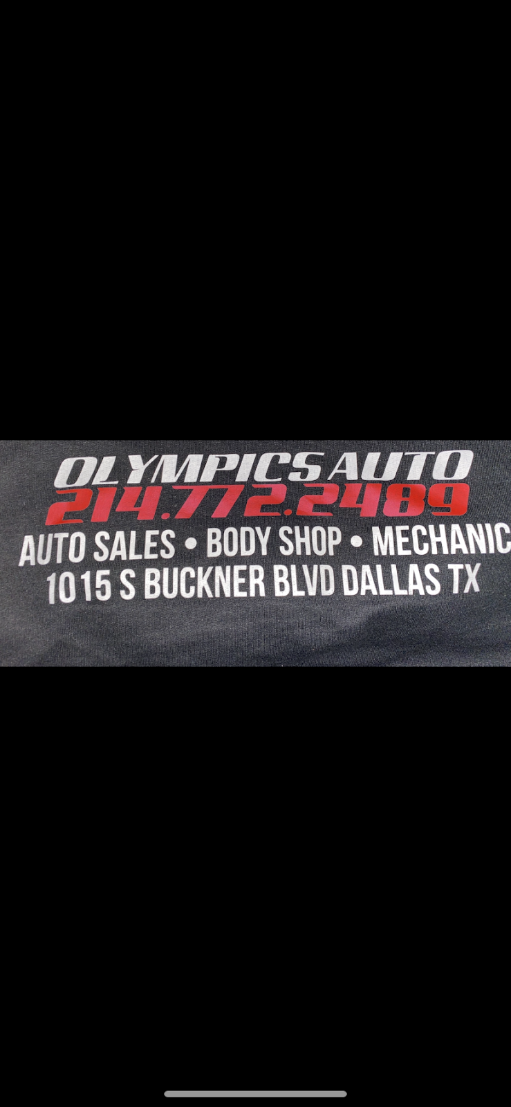 Olympics Auto | 1015 S Buckner Blvd, Dallas, TX 75217, USA | Phone: (214) 772-2489