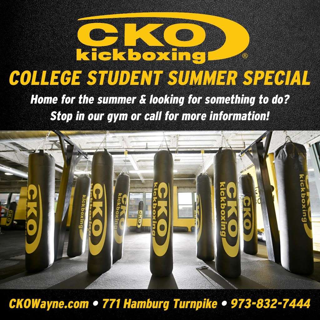 CKO Kickboxing Wayne | 771 Hamburg Turnpike, Wayne, NJ 07470, USA | Phone: (973) 832-7444