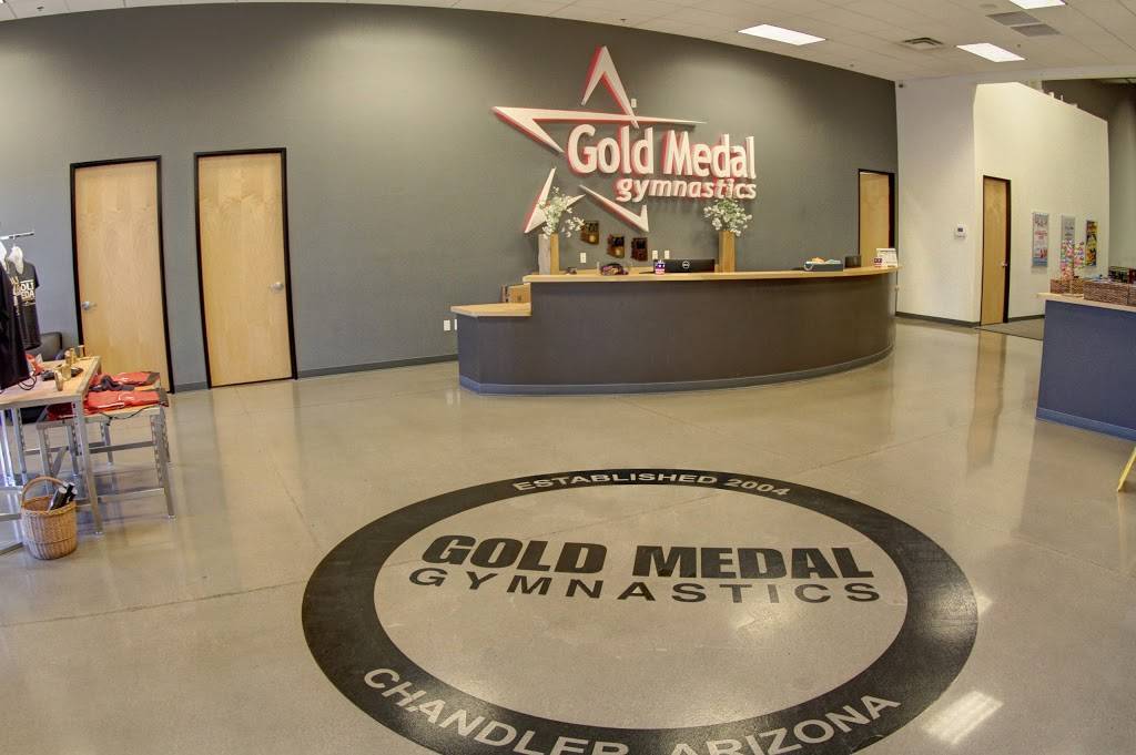 Gold Medal Gymnastics | 455 E Warner Rd, Chandler, AZ 85225, USA | Phone: (480) 857-7335