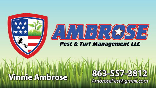 Ambrose Pest & Turf Management LLC | 215 Tower Rd, Lakeland, FL 33809 | Phone: (863) 557-3812
