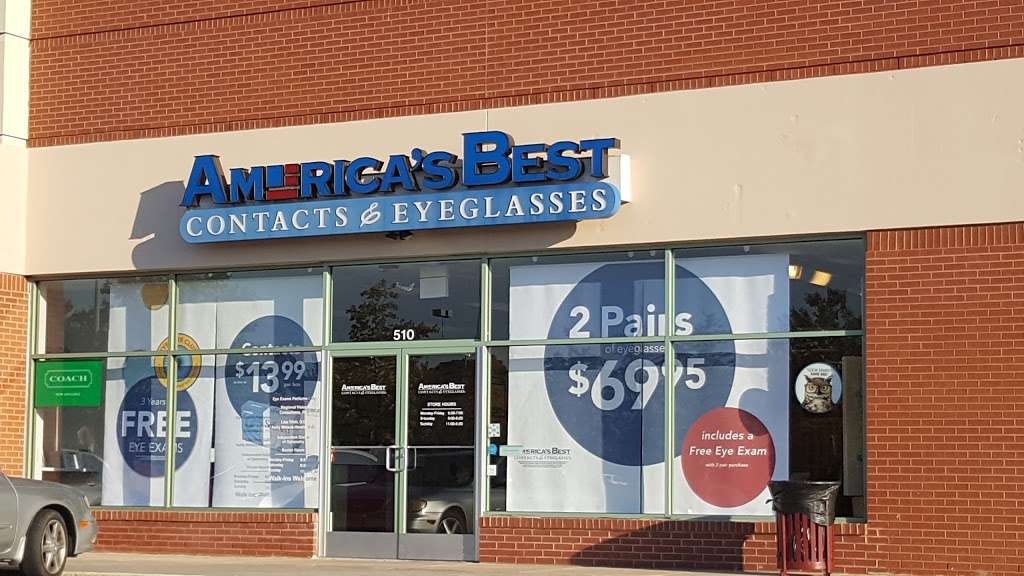 Americas Best Contacts & Eyeglasses | 510 Consumer Square, Mays Landing, NJ 08330, USA | Phone: (609) 641-1496