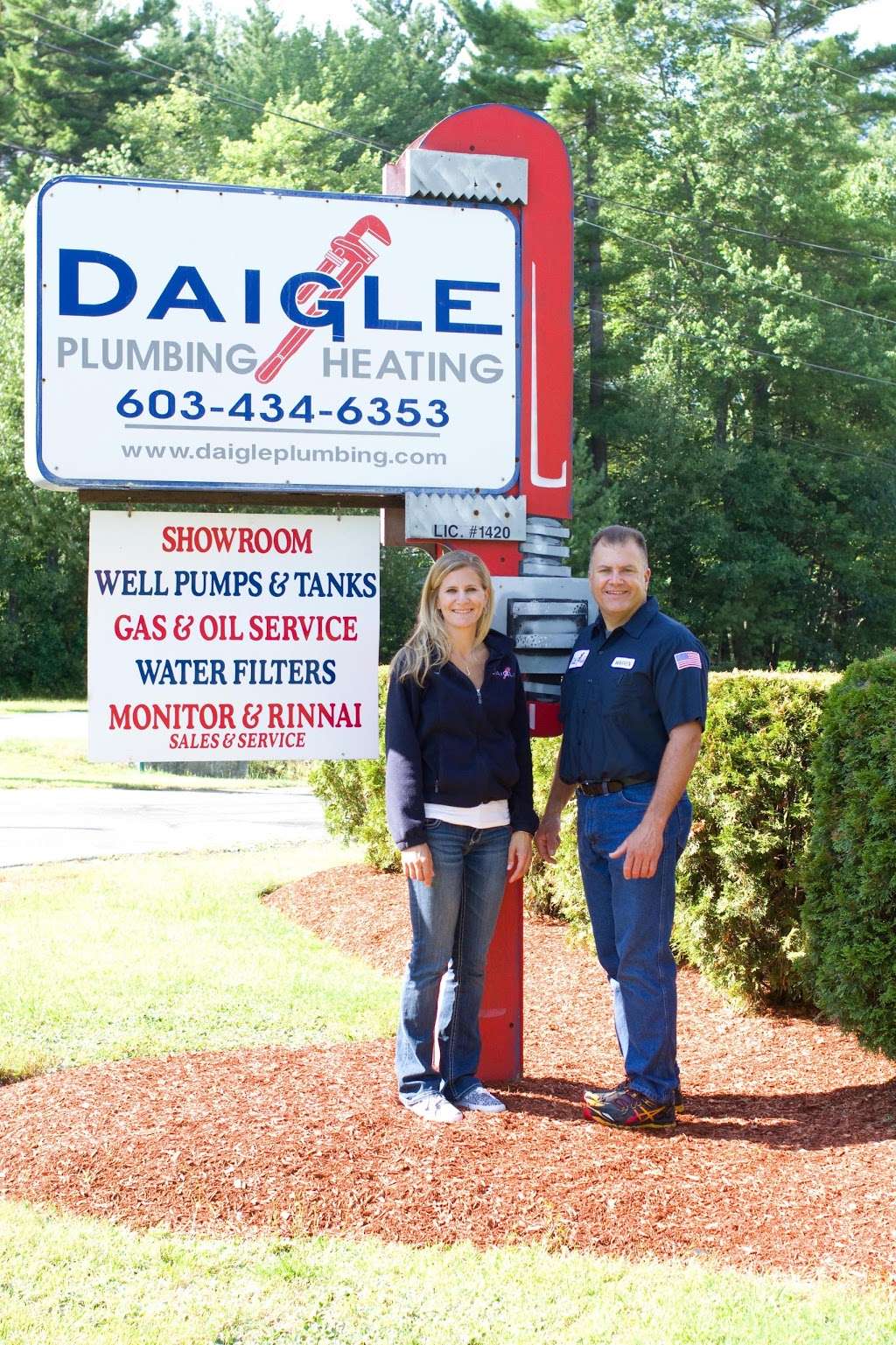 Daigle Plumbing, Heating & Cooling | 11 Windham Rd, Derry, NH 03038, USA | Phone: (603) 434-6353