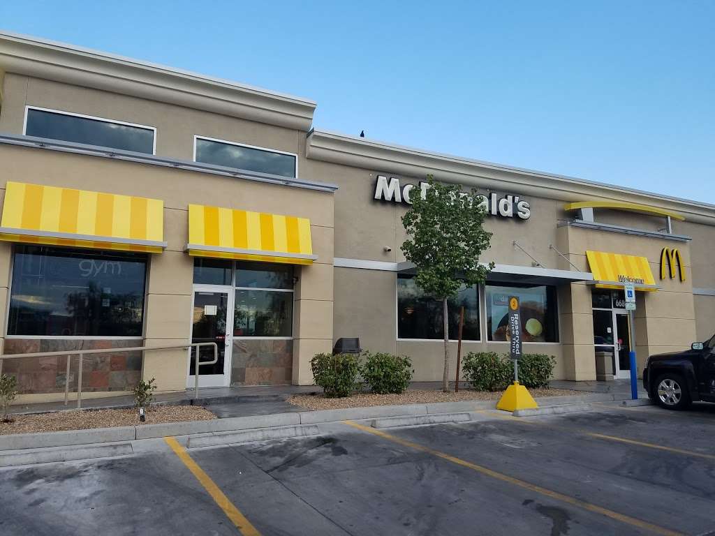 McDonalds | 6680 N 5th St, North Las Vegas, NV 89086, USA | Phone: (702) 639-2372