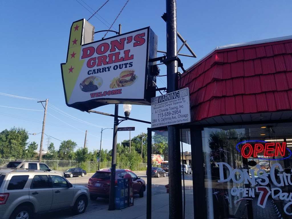 Dons Grill | 1837 S Western Ave, Chicago, IL 60608, USA | Phone: (312) 733-9351