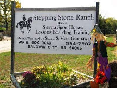 Stepping Stone Ranch | 95 E 1600 Rd, Baldwin City, KS 66006, USA | Phone: (785) 979-4701