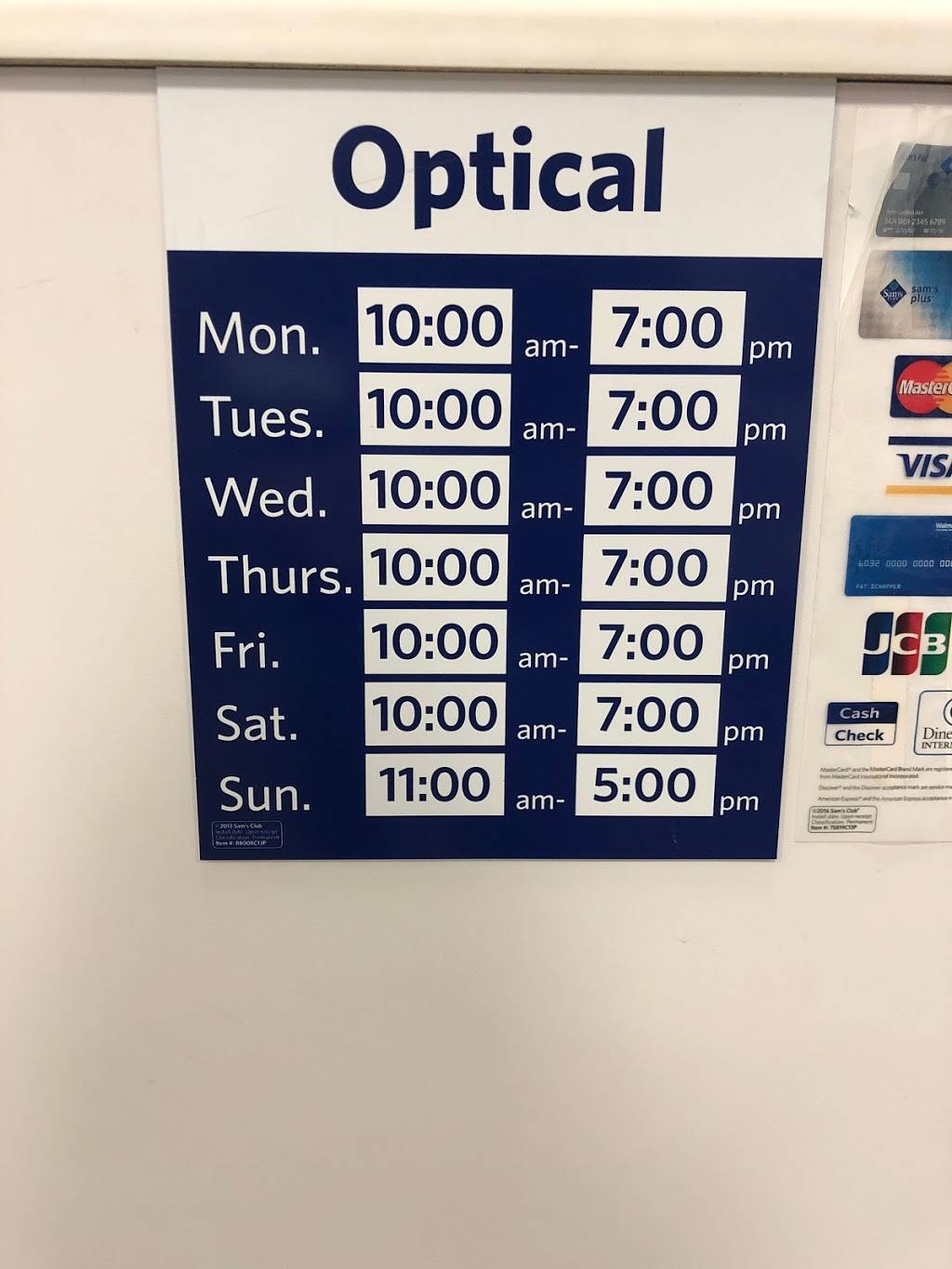 Sams Club Optical Center | 3035 Denmark Ave, Eagan, MN 55121, USA | Phone: (651) 405-0942