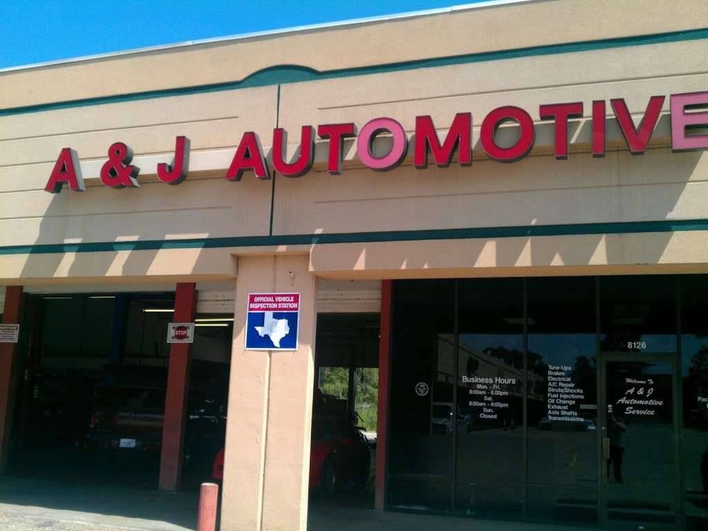 A & J Automotive | 8126 FM 1960, Humble, TX 77346 | Phone: (281) 812-2434