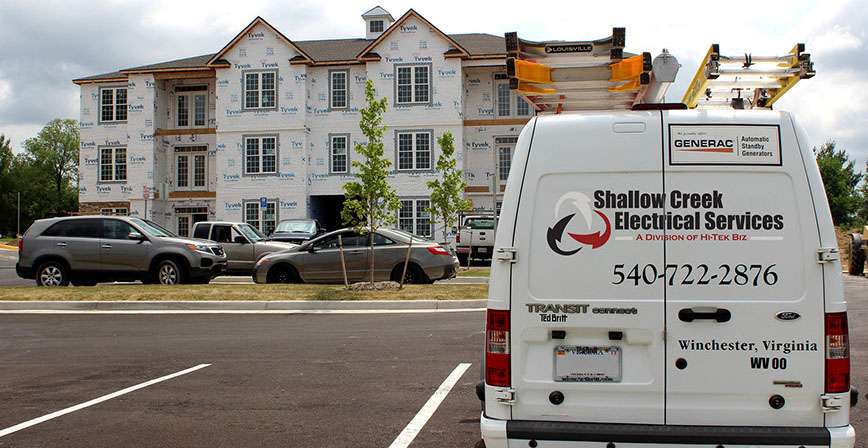 Shallow Creek Electrical Services | 600 Airport Rd, Winchester, VA 22602, USA | Phone: (540) 722-2876