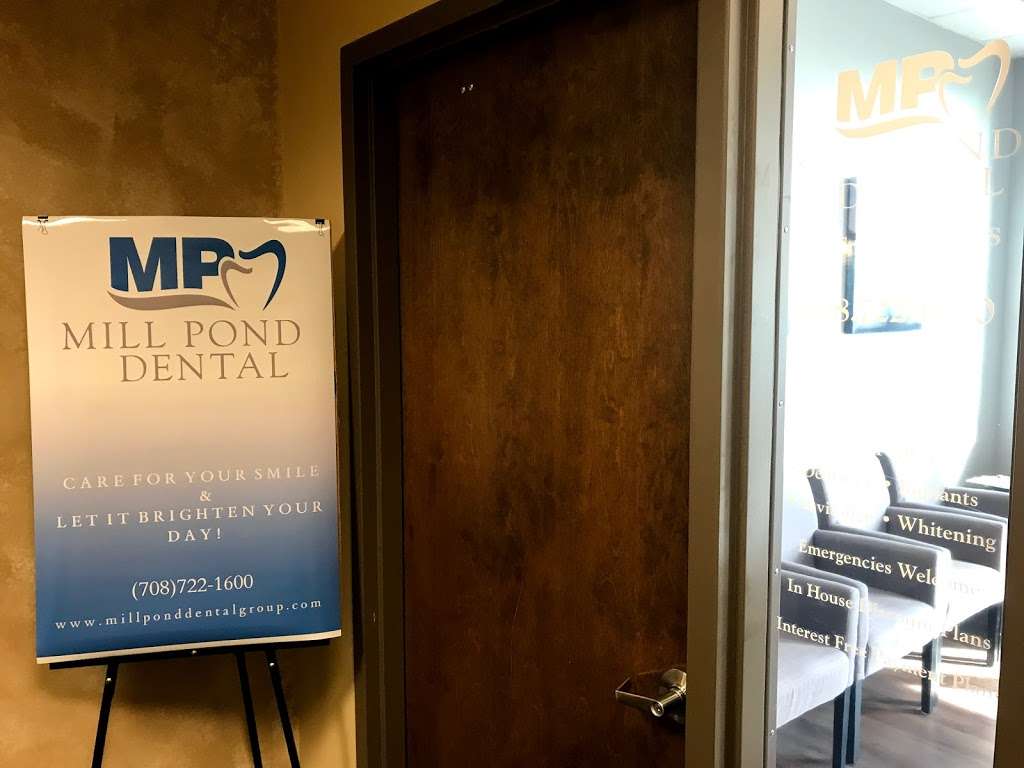 Mill Pond Dental Group | 18700 Wolf rd. Ste 200 Located on the second floor, Mokena, IL 60448, USA | Phone: (708) 722-1600