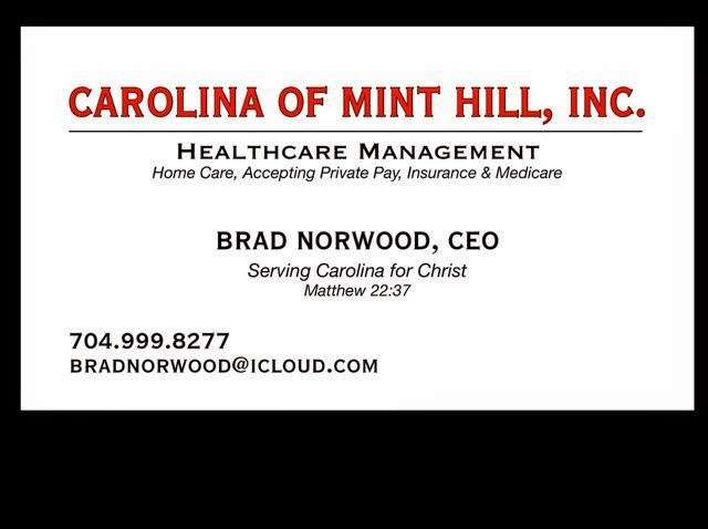 Carolina of Mint Hill Inc. | 10012 Verdas Path, Mint Hill, NC 28227 | Phone: (704) 545-3622