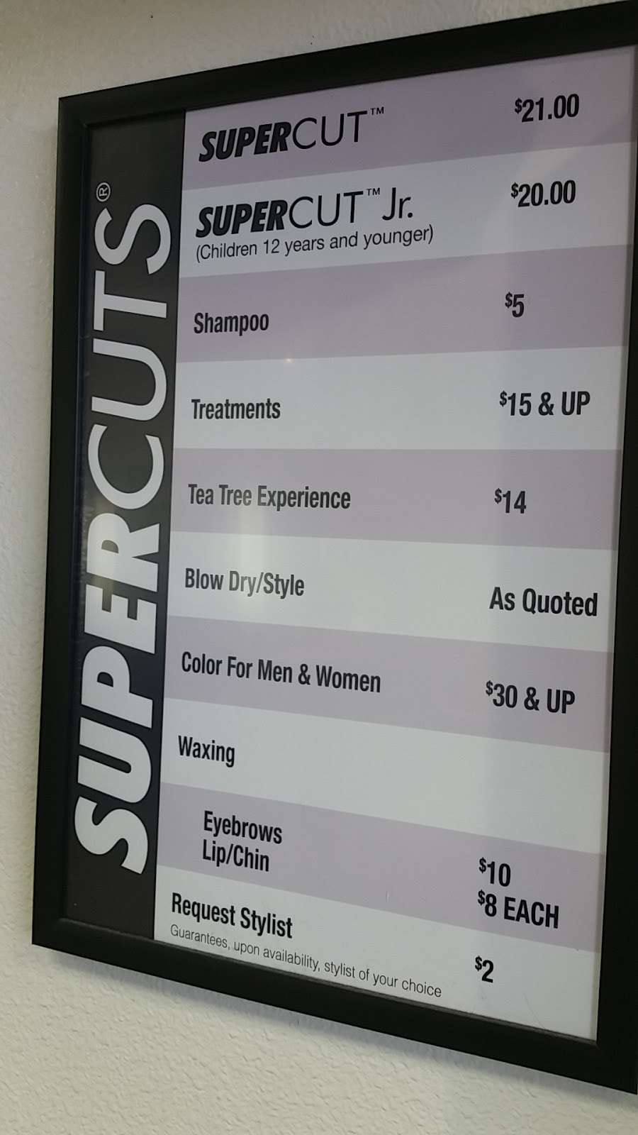 Supercuts | 14329 Bear Valley Rd #3, Victorville, CA 92392, USA | Phone: (760) 949-5524