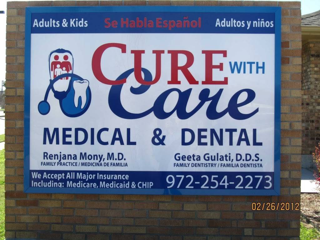 Cure With Care Dental | 1107 S MacArthur Blvd, Irving, TX 75060, USA | Phone: (972) 254-2273