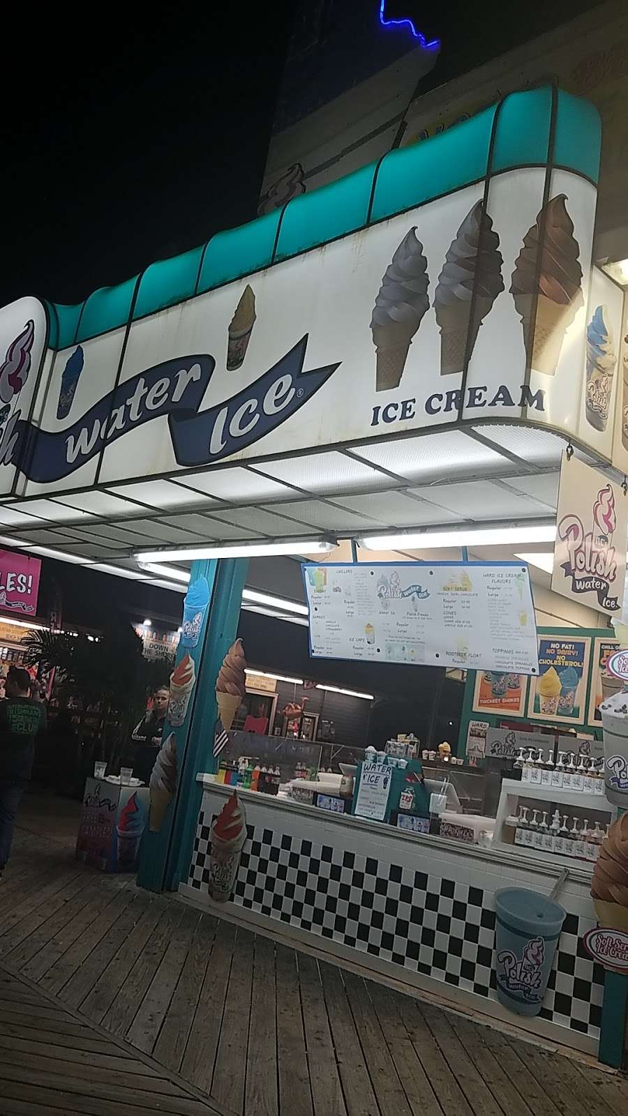 TLCs Polish Water Ice | 200 Boardwalk, Seaside Heights, NJ 08751