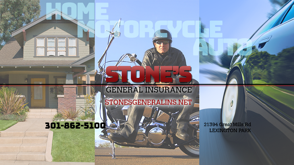 Stones General Insurance | 21394 Great Mills Rd, Lexington Park, MD 20653 | Phone: (301) 862-5100